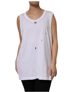 Dolce & Gabbana Sleeveless Tops - Morado