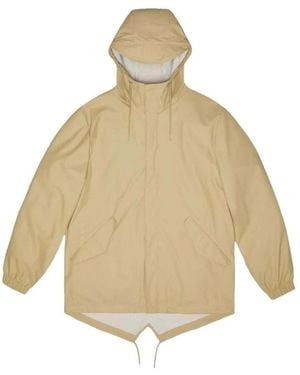 Rains Fishtail Jacket W3 - Naturel
