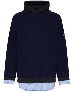 Balenciaga Hoodies - Blue