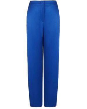 Giorgio Armani Broeken ,Blauw ,Satijn Rtw