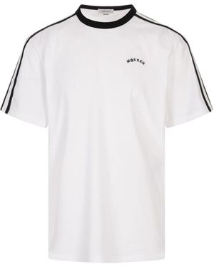 McQueen Mcqueen Logo T-Shirts Und Polos - Weiß