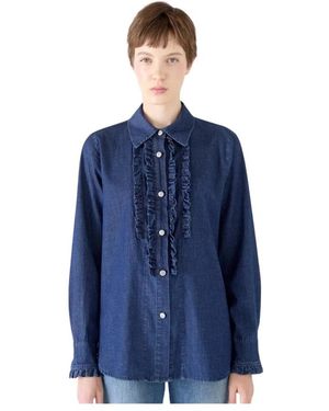 Shaft Denim Shirts - Azul