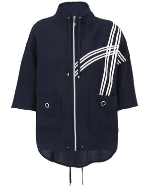 Doris S Light Jackets - Blue