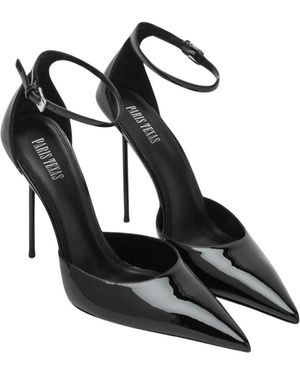 Paris Texas Schoenen ,Zwart ,Leer Lidia Ankle-Strap Pomp