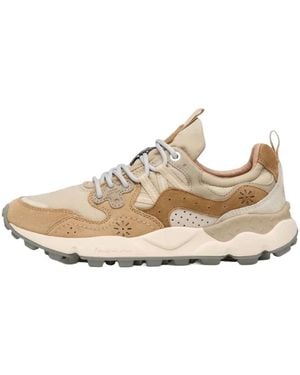Flower Mountain Trainers - Natural
