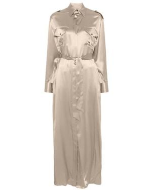 Kiton Maxi Dresses - Natural