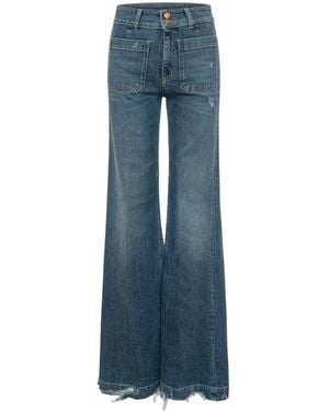 The Seafarer Wide Jeans - Blue