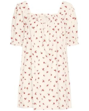Ichi Short Dresses - Natural