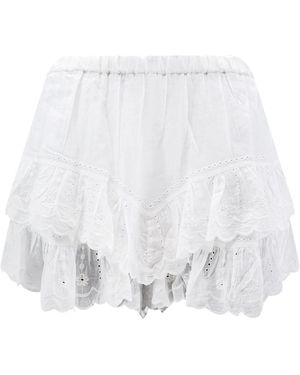 Isabel Marant Short Shorts - White