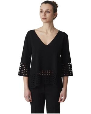 Kangra Long Sleeve T-Shirts - Black