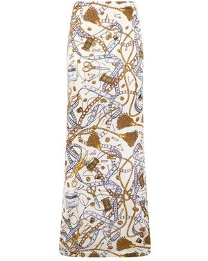 Moschino Maxi Skirts - Natural