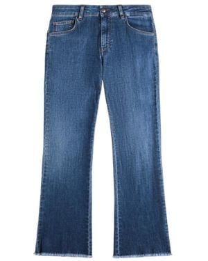 Fay Bootcut Jeans - Blue