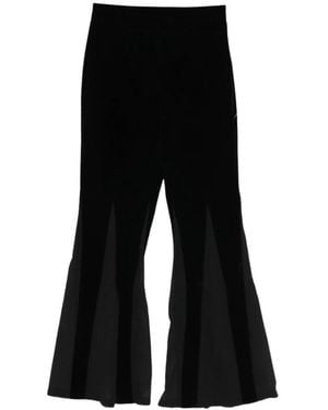 Never Fully Dressed Wide Trousers - Black