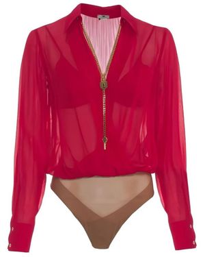 Elisabetta Franchi Body - Rojo