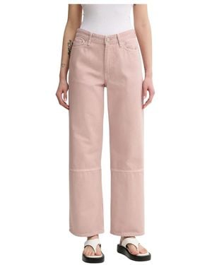 Won Hundred Wide Jeans - Rosa