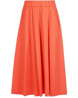 Ottod'Ame Broeken ,Rood ,Wide Broeken