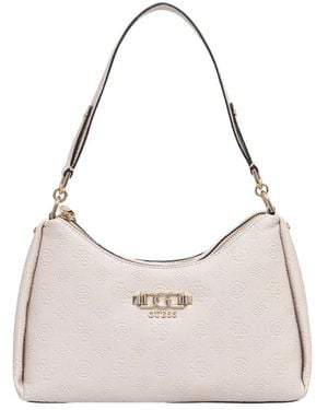 Guess Tassen ,Leer Anise Hobo Bag - Naturel