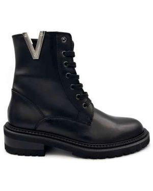 Via Roma 15 Lace-Up Boots - Bleu