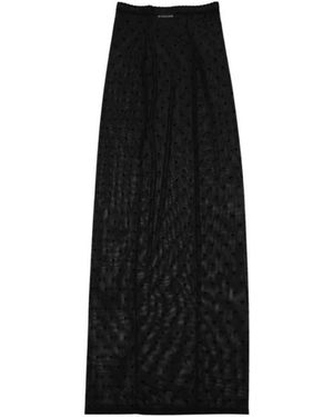 Marine Serre Maxi Skirts - Negro