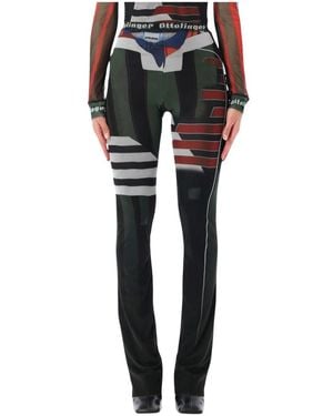 OTTOLINGER Broeken ,Veelkleurig ,Polyester Mesh Pant - Zwart