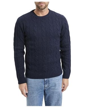 Daniele Fiesoli Round-Neck Knitwear - Blue