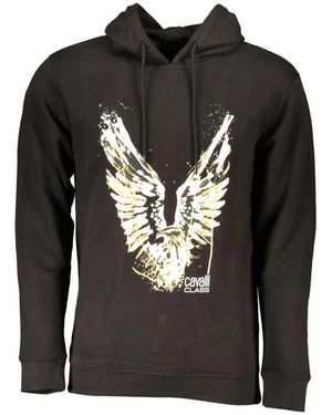 Roberto Cavalli Hoodies - Black