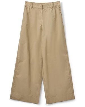 Sofie Schnoor Wide Trousers - Natural