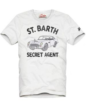 MC2 Saint Barth T-Shirts - White