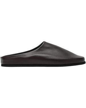 Dear Frances Schoenen ,Bruin ,Leer Vico Mule