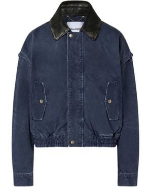 Halfboy Bomber Jackets - Blu