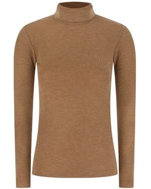 Max Mara Turtlenecks - Marron
