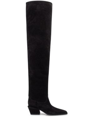 Paris Texas Over-The-Knee Boots - Black