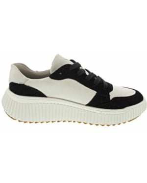 Rieker Moderne Unikleurige Sneaker Voor Vrouwen - Zwart