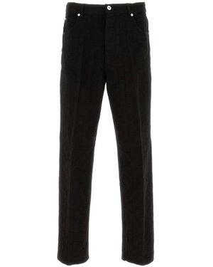 Ferragamo Straight Fit Jeans - Black