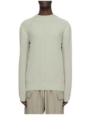 Rick Owens Round-Neck Knitwear - Gris