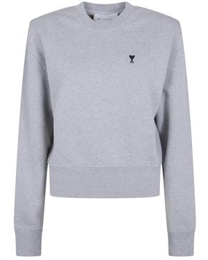 Ami Paris Sweatshirts - Gris