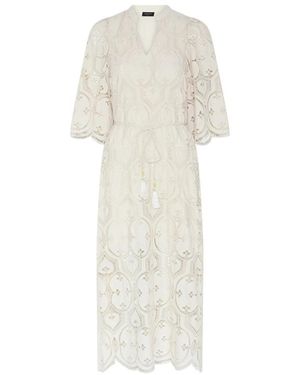 Bruuns Bazaar Midi Dresses - Blanco
