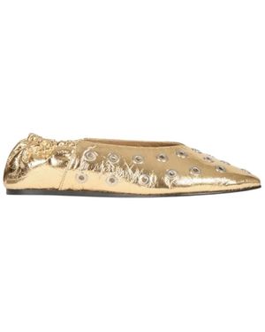 Roseanna Schoenen ,Geel ,Leer Charlotte Ballerines - Naturel