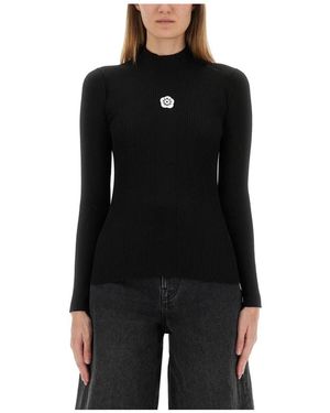 KENZO Rollkragenpullover - Schwarz