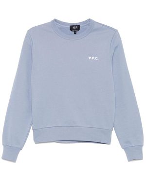 A.P.C. Sweatshirts - Blue