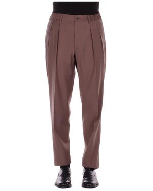 Tagliatore Suit Trousers - Red