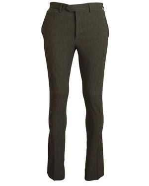 Bencivenga Slim-Fit Trousers - Grey