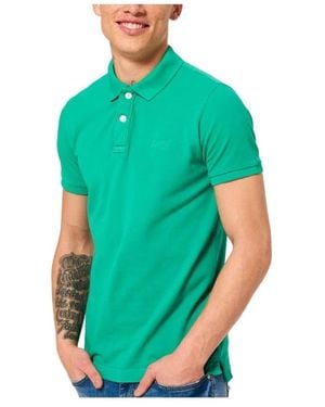 Superdry Polo Shirts - Verde