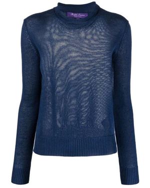 Ralph Lauren Round-Neck Knitwear - Bleu