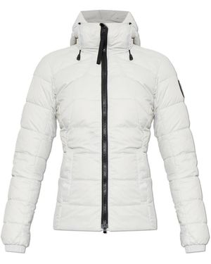 Canada Goose Jassen ,Wit ,Leer Abbott Down Jacket