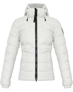 Canada Goose Jassen ,Wit ,Leer Abbott Down Jacket