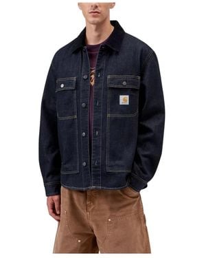 Carhartt Jassen ,Blauw ,Katoen Oakland Shirt Jac
