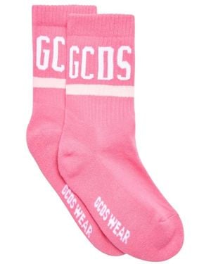 Gcds Ondergoed ,Roze ,Katoen Logo Sokken