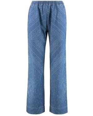 Pinko Wide Trousers - Blue
