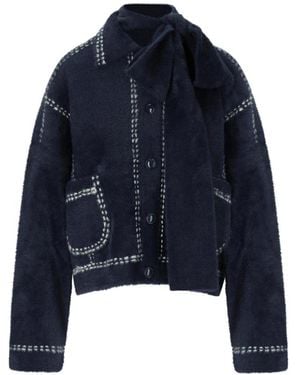 Essentiel Antwerp Cardigans - Blauw